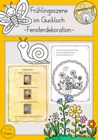 Vorschau - Mal- und Bastelvorlagen - Fensterbilder - Deckblatt