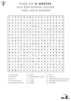 Vorschau - Arbeitsblätter - Arbeitsblatt: Suchsel Roman Löcher - Seite 2