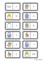 Vorschau - Spiele - Domino ZR10 - Zahlen und Zählen - Seite 1