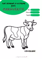 Aperçu - Feuilles d'exercices - un leopard dans la classe - ferme maternelle pré scolaire - Page de couverture