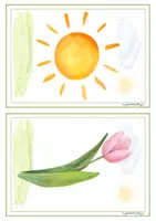 Vorschau - Bildkarten - Wort- und Bildkarten: Spring/Easter - Seite 1