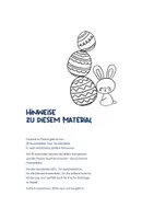 Vorschau - Mal- und Bastelvorlagen - Ostern Fensterdeko Klasse 1-2 -- 20 Fensterbilder in 2 Versionen -- Mix 1 -- Bastelvorlagen - Ostern Kunst Klasse 1 - 2 - Feinmotorik fördern Klasse 1 - Seite 1