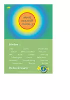 Vorschau - Mal- und Bastelvorlagen - Friedensimpuls-Karten – Fokus Frieden, Achtsamkeit und Persönlichkeit, Friedensprojekt - Seite 1