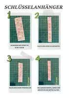 Vorschau - Anderer Materialtyp - Nähanleitung Schlüsselanhänger - Deckblatt