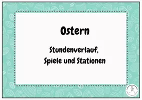 Vorschau - Stundenentwürfe - Ostern - Osterstunde im Sportunterricht: Stundenentwurf / Spiele / Stationskarten - Seite 2