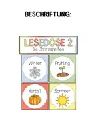 Vorschau - Spiele - LESEDOSEN Lesedosen 2: Die Jahreszeiten - Seite 3