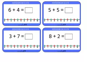 anteprima - Esercizi - Flash cards operazioni - Pagina di copertina
