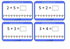 anteprima - Esercizi - Flash cards operazioni - Pagina 2