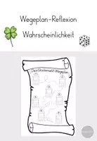 Vorschau - Arbeitsblätter - Wegeplan Reflexion Deckblatt - Deckblatt