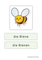Vorschau - Fördermaterial/Inklusion - Frühling: Wort- und Bildkarten - Seite 2