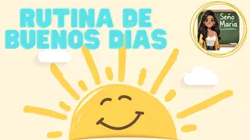 Vista previa - Decoración del aula - Rutina de buenos días - Portada
