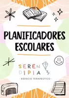 Vista previa - Para docentes: organización, planificación y formación - Planificadores escolares - SERENDIPIA ET - Portada