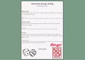 Vorschau - Arbeitsblätter - Würfel Bingo Spanisch Zahlen los numeros Spiel - Seite 2