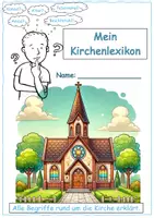 Vorschau - Merkblätter - Der Kirchenraum erklärt: Kirchenlexikon - Deckblatt