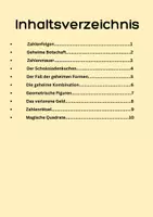 Vorschau - Unterrichtsreihen - Denkaufgaben und Knobelaufgaben (Zusatzaufgaben) 3. / 4. Klasse - Seite 1