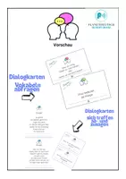 Vorschau - Stundenentwürfe - A1_SPRECHEN_24 Dialogkarten_sich_treffen(Perfekt für Tests) - Seite 3