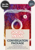 Vorschau - Anderer Materialtyp - Social Media- Middle School Conversation Package - Deckblatt