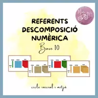 Vista previa - Tarjetas / Manipulativos - MeB - Referents unitats, desenes i centenes - Portada