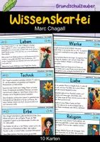Vorschau - Bildkarten - Wissenskartei - Marc Chagall | Kunst - Deckblatt