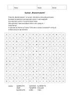 Vorschau - Arbeitsblätter - Suchsel Blasinstrumente mit Lösung - Seite 1