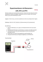 Vorschau - Arbeitsblätter - Sensoren - G-Niveau + LSG - Seite 3