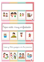 Vista previa - Tarjetas / Manipulativos - Manipulable: Comprensión lectora - página 3
