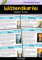 Vorschau - Bildkarten - Wissenskartei - William Turner | Kunst - Deckblatt