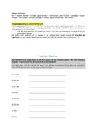 Vorschau - Arbeitsblätter - Materialpaket -- Französisch, Jg. 6-7: Datum, Uhrzeit, Direktes u. indirektes Objekt / la date, l'heure, l'objet - Seite 1