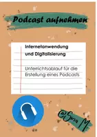 Vorschau - Stundenentwürfe - Podcast mit Kindern aufnehmen - Internet und Sicherheit - Deckblatt