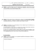 Vorschau - Arbeitsblätter - JavaScript - Lineare Suche (Algorithmus) Informatik - Seite 1