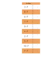 Vorschau - Spiele - Freiarbeit 7er-Reihe Multiplikation - Seite 2