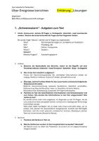 Vorschau - Arbeitsblätter - Zeitungsbericht am Beispiel analysieren - Seite 1