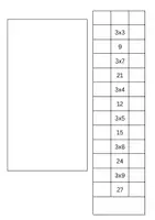 Aperçu - Apprentissages en autonomie - le lapin calculateur: mémoriser les tables de multiplication - Page 1