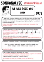 Vorschau - Arbeitsblätter - Songanalyse: We will rock you (Queen) - Seite 2