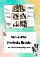 Vorschau - Spiele - Find-a-Pair zum Thema Hobbies - Deckblatt