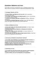 Vorschau - Merkblätter - Bakterien und Viren - Checkliste - Seite 3