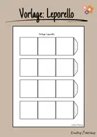 Vorschau - Mal- und Bastelvorlagen - Vorlage: Leporello - Deckblatt