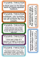 Vorschau - Spiele - Tongue Twisters - Englisch Sprechen - Seite 3