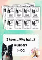 Vorschau - Spiele - I have.. Who has... Numbers - Deckblatt