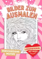 Vorschau - Arbeitsblätter - Kunst Abstrakt Zwischenaufgabe Zwischendurch Ausmalbilder Kunstidee - Deckblatt