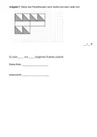 Vorschau - Klassenarbeiten - Mathe-Klassenarbeit (3. Klasse, Figuren abzeichnen, spiegeln, vergrößern und verkleinern) - Seite 2