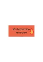Vorschau - Spiele - Wörterdomino: Feuerwehr - Seite 1