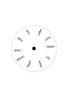 Vorschau - Aufgabenkarten - Materialpaket: Leseräder (Silben-,Wort- und Satzebene) - Seite 3