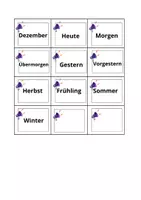 Vorschau - Spiele - Juego, los meses, los días de la semana y las estaciones - Seite 3