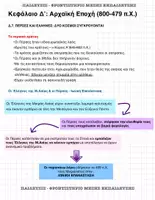 Προεπισκόπηση - Σημειώσεις - Δ. ΑΡΧΑΪΚΗ ΕΠΟΧΗ (800-479 π.Χ.) Β’ ΜΕΡΟΣ - Εξώφυλλο