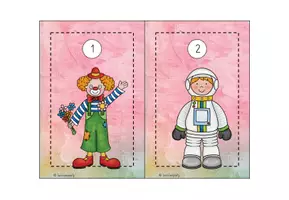 Vorschau - Arbeitsblätter - Lesespaziergang: Karneval / Fasching (Kl. 1) - Seite 3