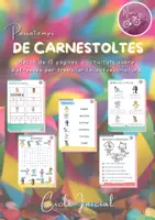 Vista previa - Hojas de trabajo - Passatemps de Carnestoltes (disfresses) - Portada