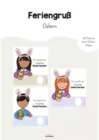 Vorschau - Poster - Feriengruß Ostern (Schoko - Osterei) - Deckblatt