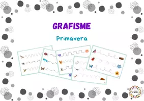 Vista previa - Tarjetas / Manipulativos - Grafisme primavera - Portada