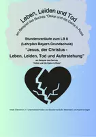 Vorschau - Stundenentwürfe - Leben, Leiden und Tod am Beispiel des Buches Oskar und die Dame in rosa - Deckblatt
